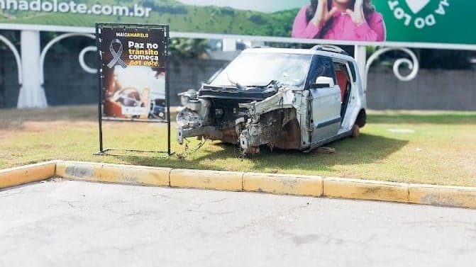 Shopping Vale do Aço começa a campanha "Maio Amarelo"