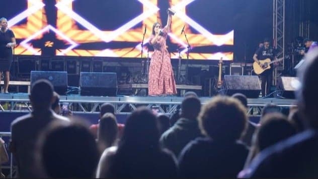 Bandas e artistas encantam público na primeira noite do 4º Festival Gospel de Fabriciano