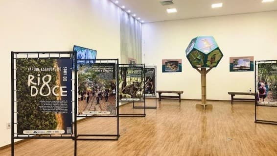 Shopping Vale do Aço recebe exposição que celebra os 80 anos do Parque Estadual do Rio Doce