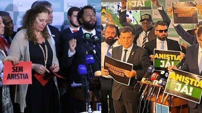PL da Anistia divide Congresso em disputa acirrada